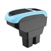 Ruiya Improved New Suzuki Jimny Car Armrest Console with Adjustable Sliding Includes Drink Reduces Driving Includes USB Port for Convenient