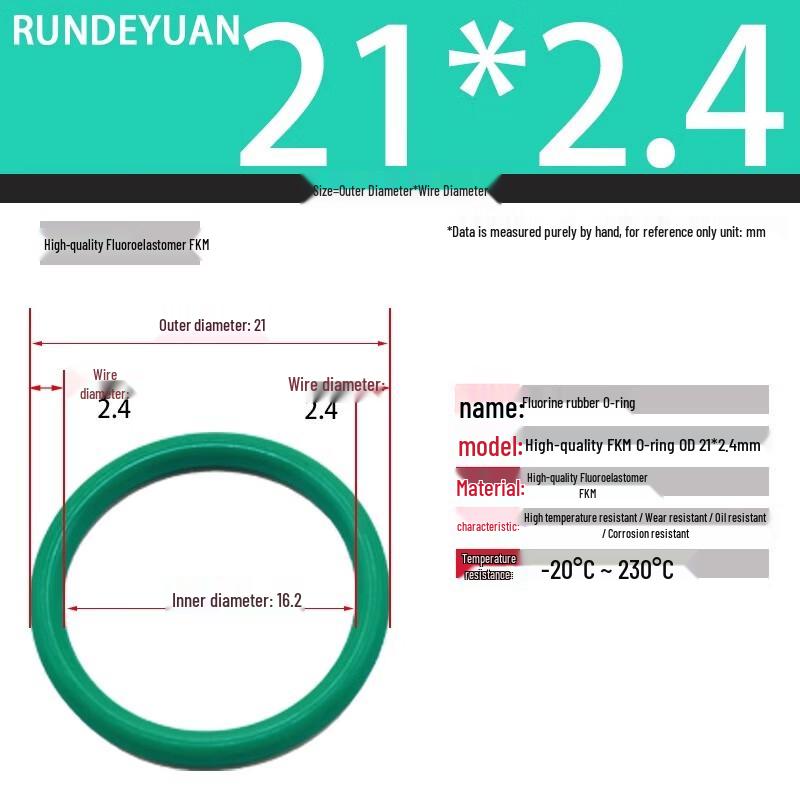 Fluororubber High-Temperature O-Ring Seal
