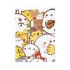Molang Funny Cartoon Blanket Super Soft Warm  Throw Blankets for Sofa 50x60 Inch Multiple Sizes Bedding Throws
