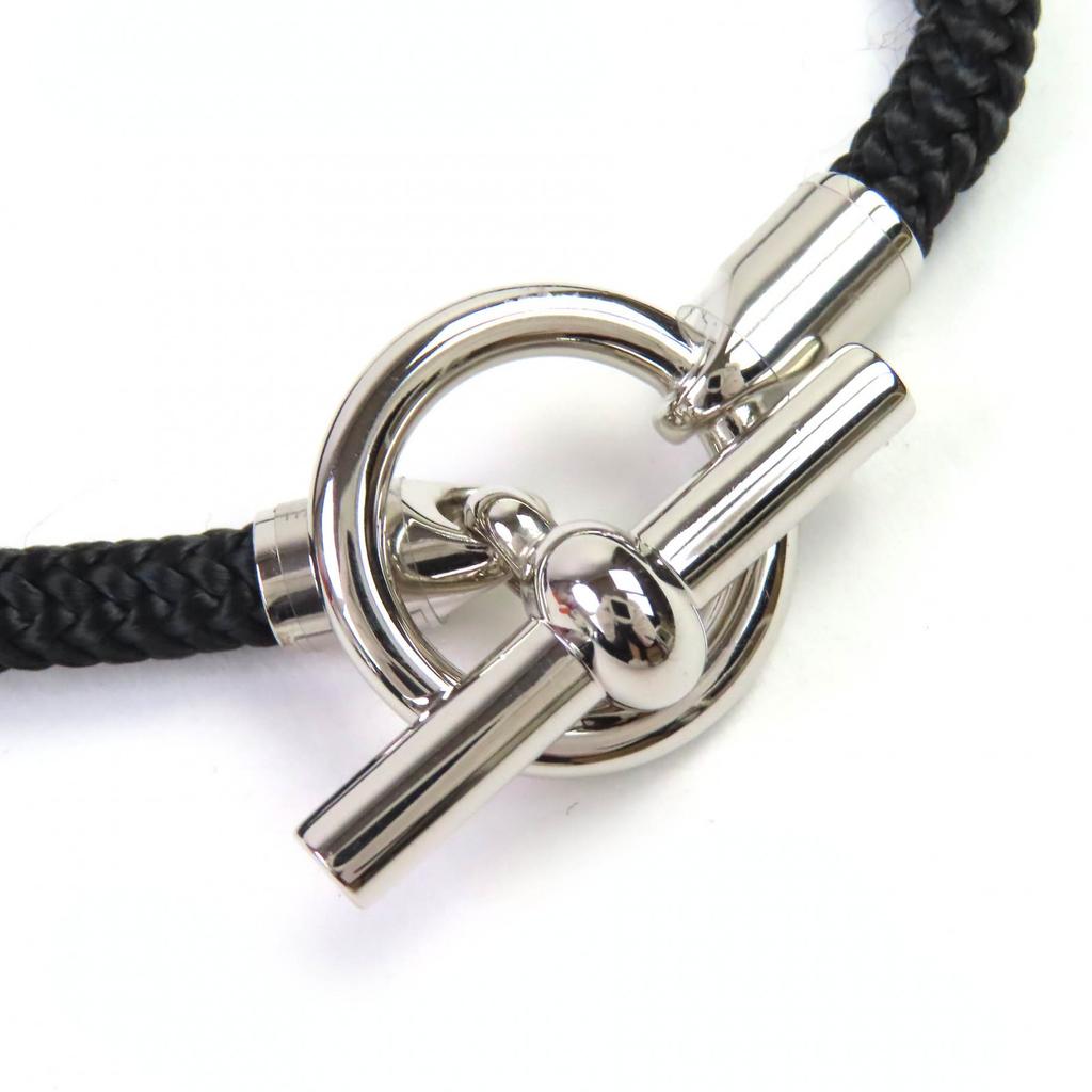 HERMES bracelet Grennan de Bourtour Accessories black Women Used