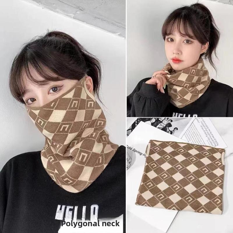 Multifunkční větruodolná maska za uši, Podzimní a zimní cyklistika, Venkovní teplý nákrčník, Čelenka