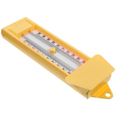 Termómetro de temperatura máxima y mínima. Termómetros domésticos en grados Celsius y Fahrenheit. Material plástico ABS ecológico.