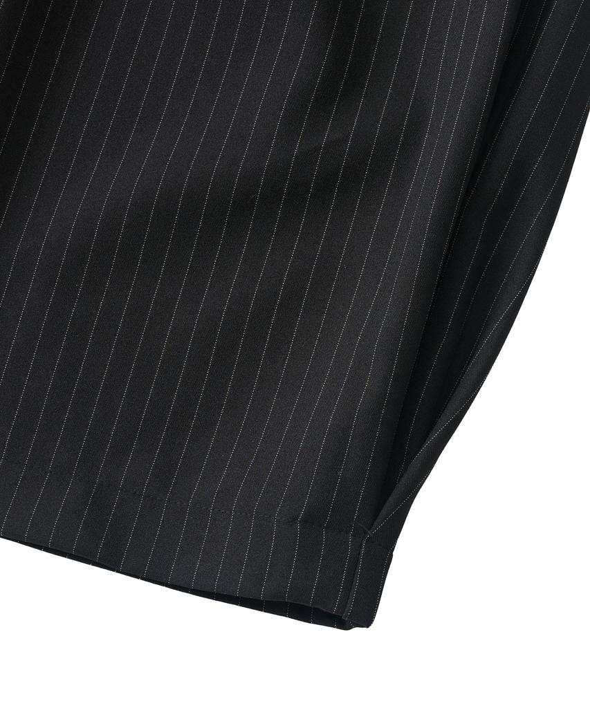 ANALOG MOOD Stp Balloon Pintuck Slacks (Black)