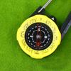1Pc Luminous Compass Keychain Carabiner Portable Abs Material Directional Guide Sports Off-Road For Hiking Camping