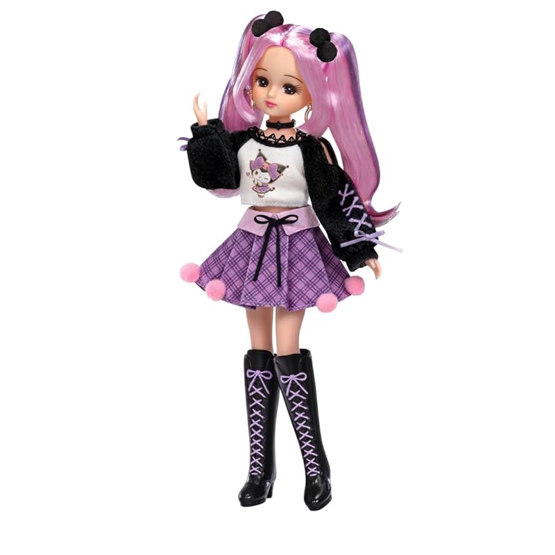 

takara tomy Licca-chan doll LD-11 cool kuromi Dress up play house toys 3 years old and older