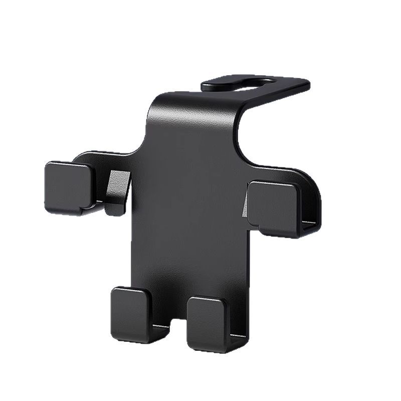 

Крючок-органайзер для автомобильного сиденья с держателем для телефона Универсальный органайзер на спинку сиденья из АБС-пластика для подвешивания зонтов, сумок и аксессуаров Стойка-органайзер для автомобиля