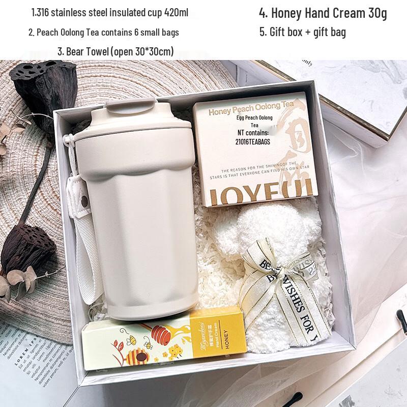 Подарочный набор: Премиальная термокружка из стали 316 013