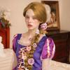 Rapunzel Kostüm Peruk Ekstra Uzun Sarı Düz Saç | Cadılar Bayramı ve Cosplay | Doğal Görünüm | Hafif Ayarlanabilir Başlık (Kadınlar için mükemmel)