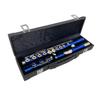 WUQIMUSC 16-Key Closed-Hole C Flute Instrument - BeginnerStudent Flute, Easy-to-Play and Durable Design, Includes Carrying Case, Cleaning Kit, and