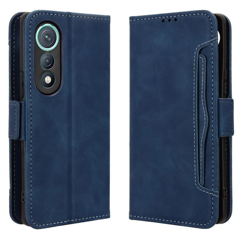 Skórzane etui portfel na telefon TECNO Pova Curve 5G LJ8k z wieloma przegródkami na karty