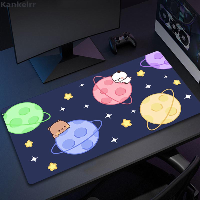 Kawaii Bubu And Dudu Halloween style Small/Big Gaming MousePad Gamer Cartoon Deskmat Office Decoration Desk Accessories Mousepad
