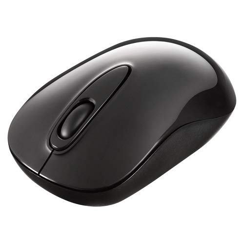 BUFFALO Kabelloses 2,4 GHz Vollständige Tastatur Leise Maus Set Schwarz BSKBW120SBK