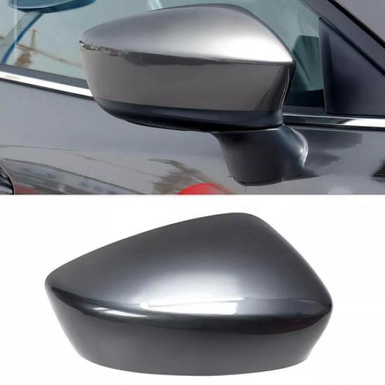 Grey Right Passenger Side For 2014 2015 2016 MAZDA 3 Axela Mirror Cover Cap