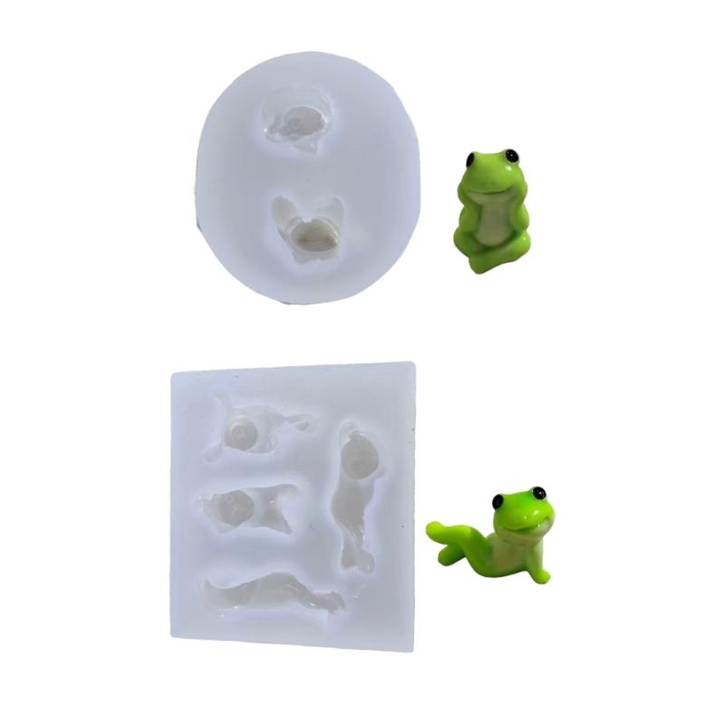 Silicone Resin Mold for Jewelry Making, Flexible Casting Mold with Playful Animal Design for Pendants and Charms