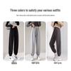 Women's High-Waist Fleece-Lined Loose-Fit Sweatpants