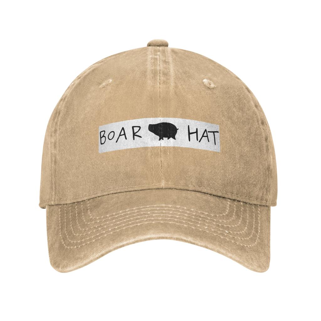 Boar Hat Baseball Caps Denim Fabric Hats Adjustable Casquette Hip Hop Baseball Cowboy Hat for Unisex