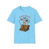 Unisex Softstyle T-Shirt Mens Womens Tees Top Vintage Typewriter Butterfly Stories Retro Graphic Tee