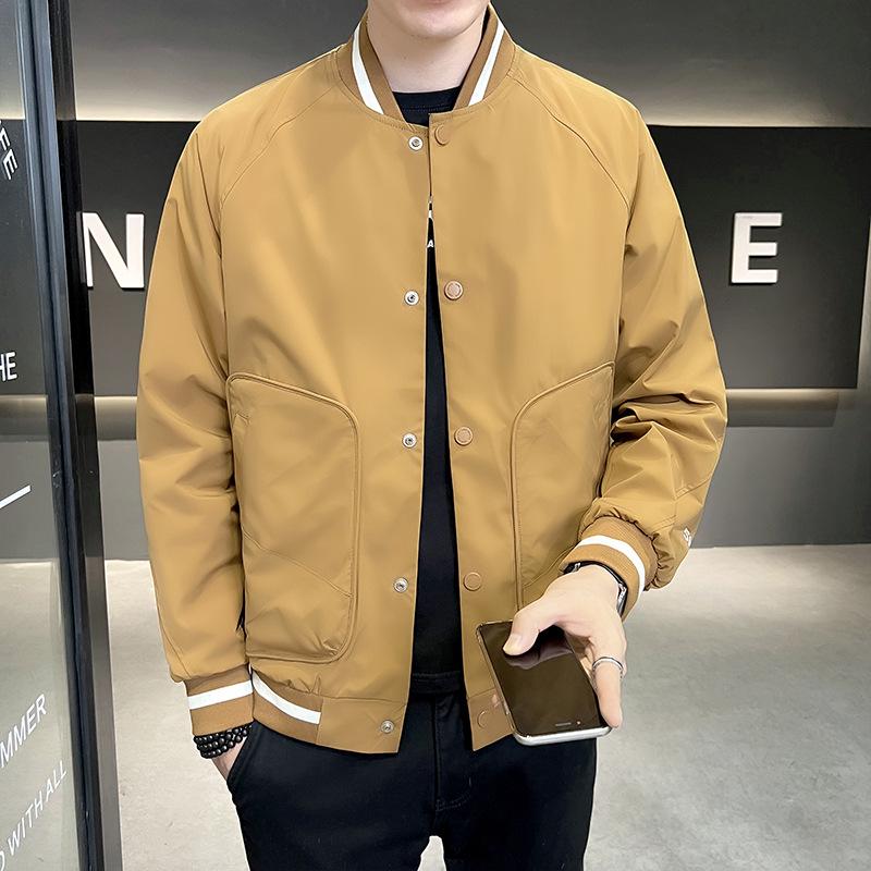 Autumn Workwear Long Sleeve Baseball Jacket