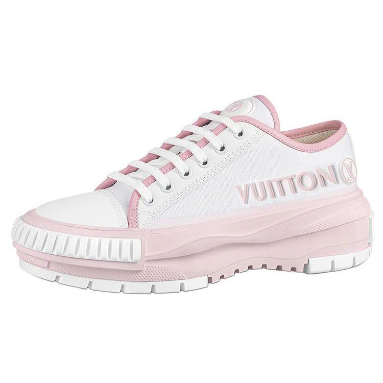 Louis Vuitton Squad Sneakers 'White Pink' Women's 1AACVV