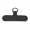 2PCS Phone Tether Tab Nylon Safety Lanyard Patch Phone Strap Replacement Part for Most Cell Phone Case Black