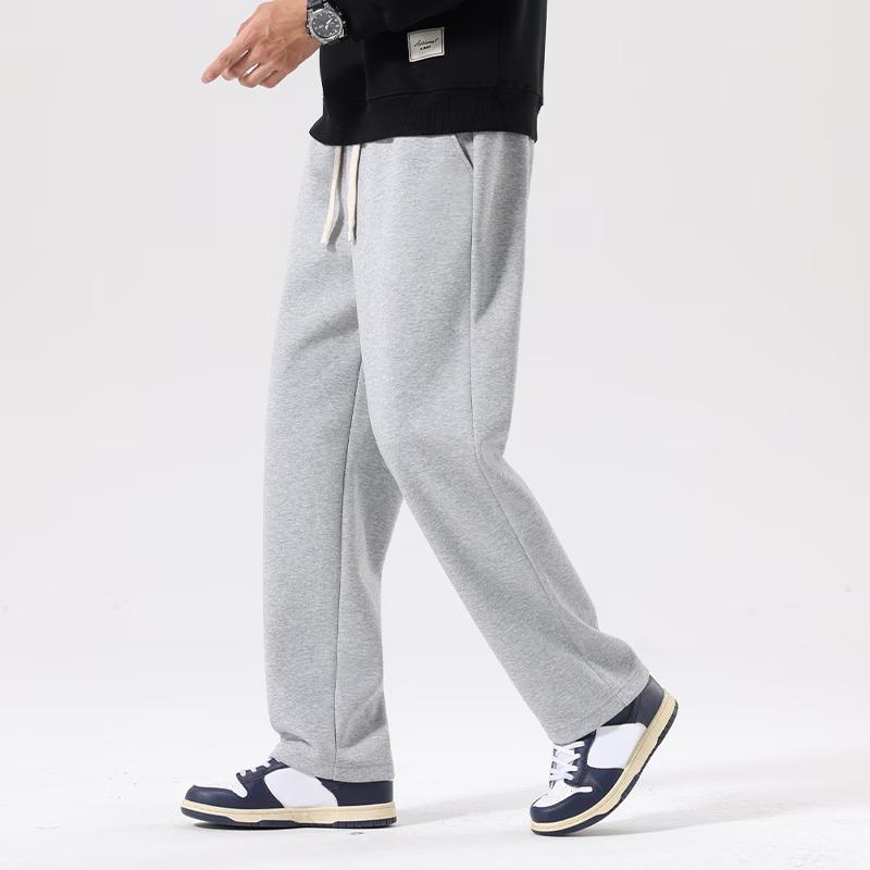 MINISO Men's 2026 Spring Loose Straight Leg Casual Pants