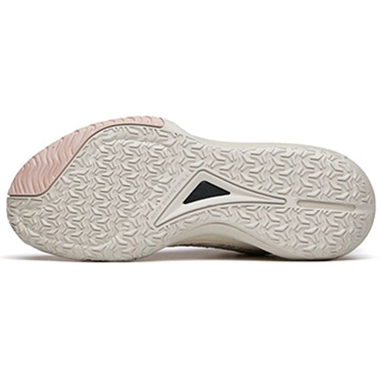 Anta Quick Decision 5 Basketball Shoes Men sneakers Gray Pink 112141605-6