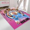 Erling Haaland Player Carpet Rug for Living Room Bedroom Home Sofa Decoration,Kids Play Nonslip Floor Mat