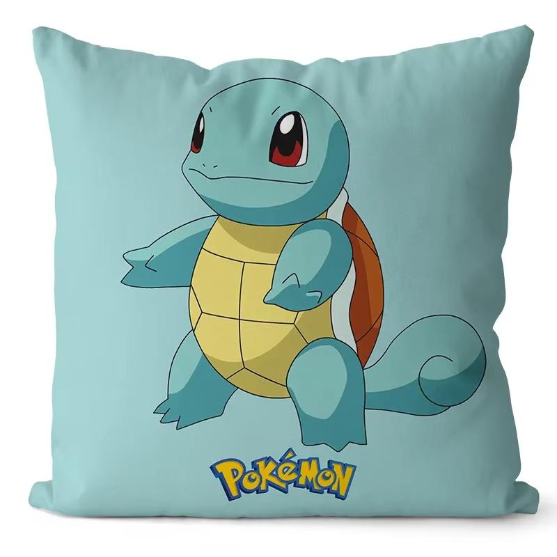 Pokemon Pikachu Cartoon Anime Pillow Covers Decorative Home Doublesided Print Square Pillow Bedroom Room Decoration Pillowcase
