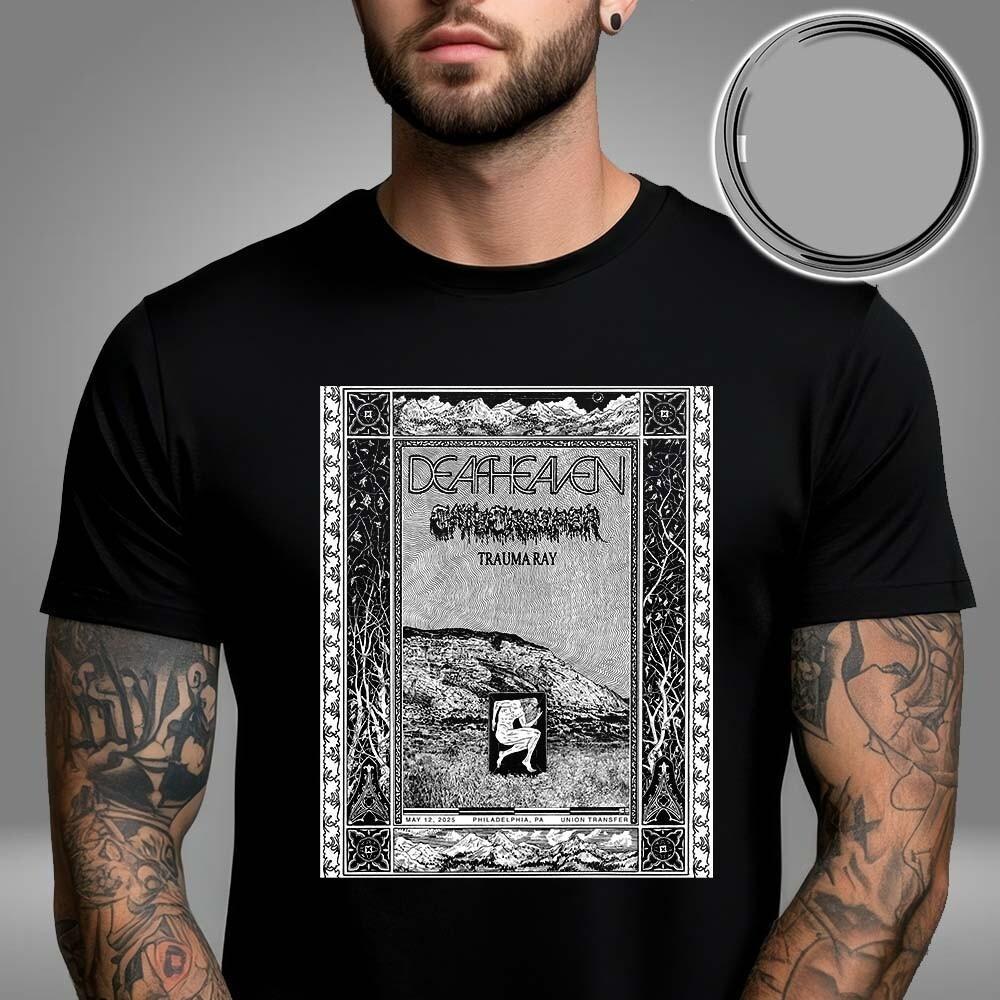 Deafheaven At Union Transfer In Philadelphia P A On May 12 2026 Unisex T-Shirt XXL