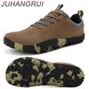 Scarpe da Ginnastica da Uomo con Punta Più Larga Scarpe da Arrampicata da Esterno Scarpe da Escursionismo Traspiranti Suola in Gomma Antiscivolo Scarpe Sportive Morbide Taglia Grande 37-48