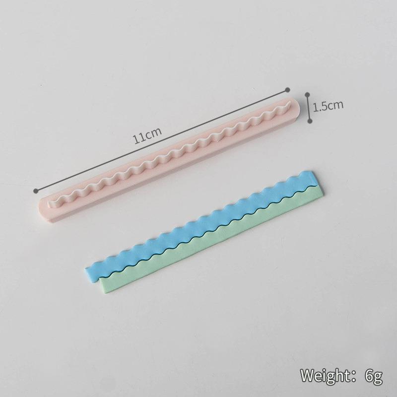 New Clay Cutting Border Mold Geometric Soft Clay Earring Mould for Polymer Clay Crafting DIY Racelet Necklace Jewelry Making