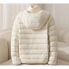 Women Puffer Jacket Plus Size 5XL 6XL 7XL New Spring Autumn Female Ultra Lightweight Packable Hooded Down Coats