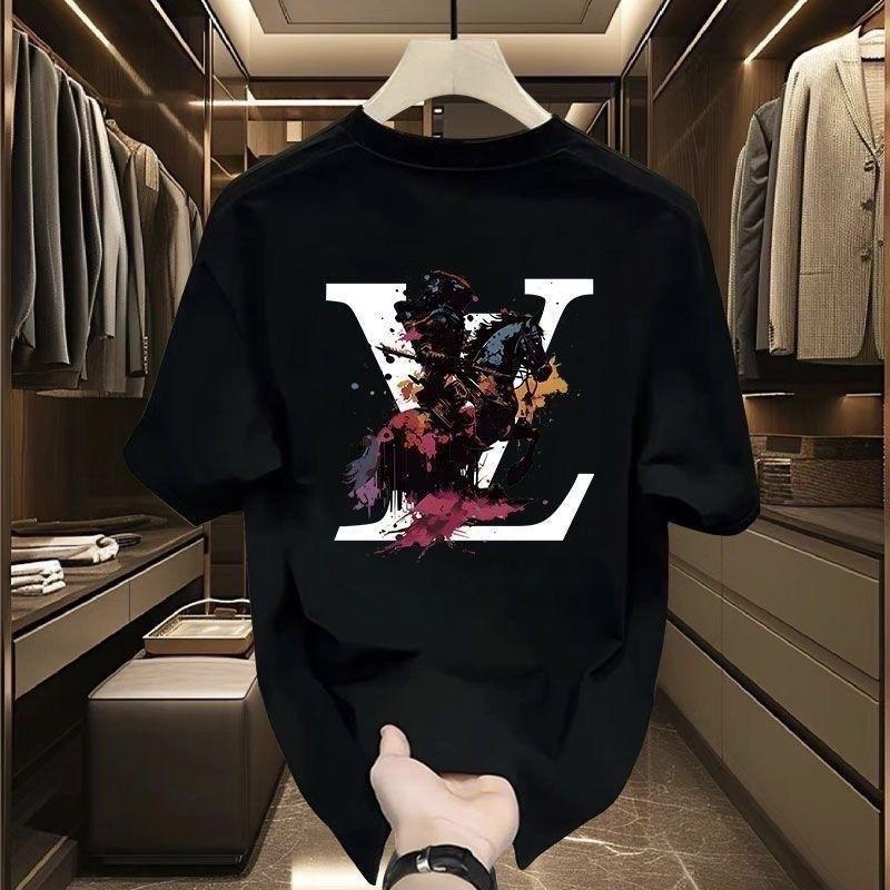 Moda Tişört Yaz Grafiti Baskılı Bol Tişört Havalı Sokak Giyimi Üstler