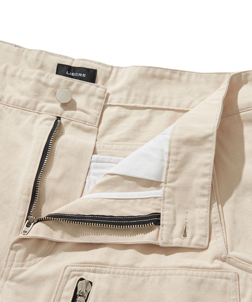 LIBERE Wide Shorts Pants / White