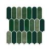 Self-adhesive Wall Sticker Fish Scale Kitchen Backsplash 3D Wall Tile  For Kitchen Bathroom