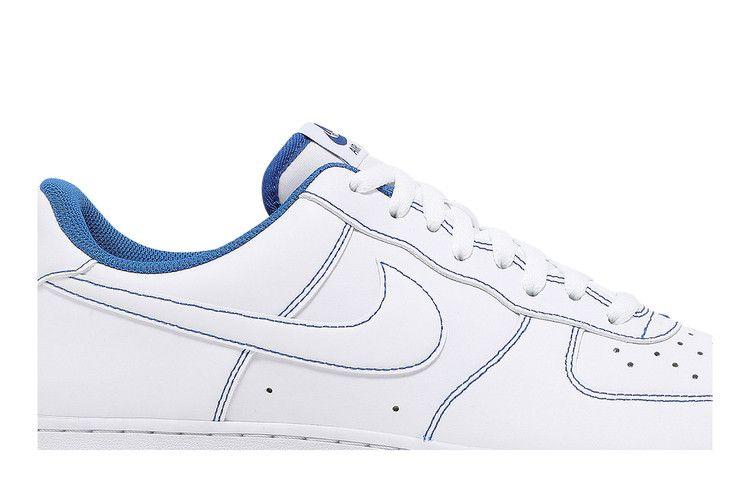 Nike Air Force 1 Low '07 White Game Royal Men's Sneakers