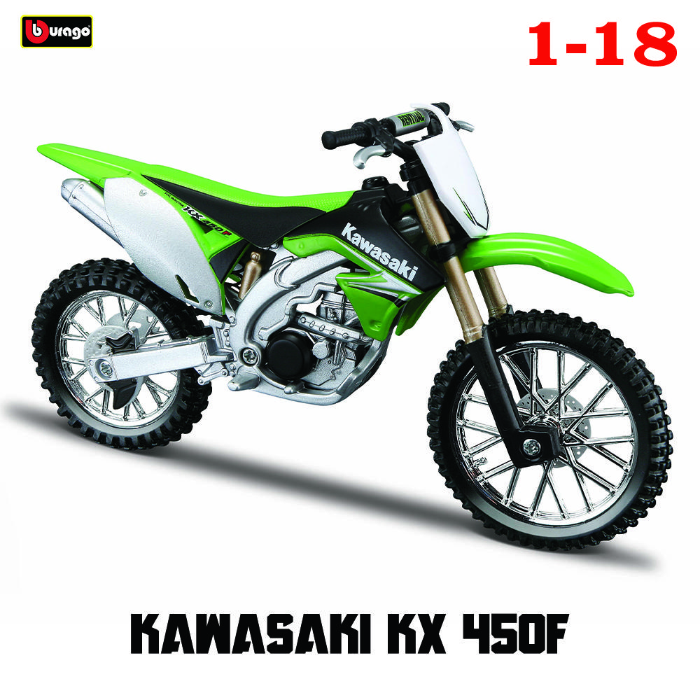 Bburago 1:18 2023 GASGAS RX450F Honda Africa Twin Adventure 790 Adventure R Rally 450F X Diavel S motorcycle model Toy Series
