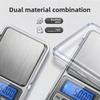 Báscula digital de precisión portátil, mini báscula de bolsillo para joyería 0.01g