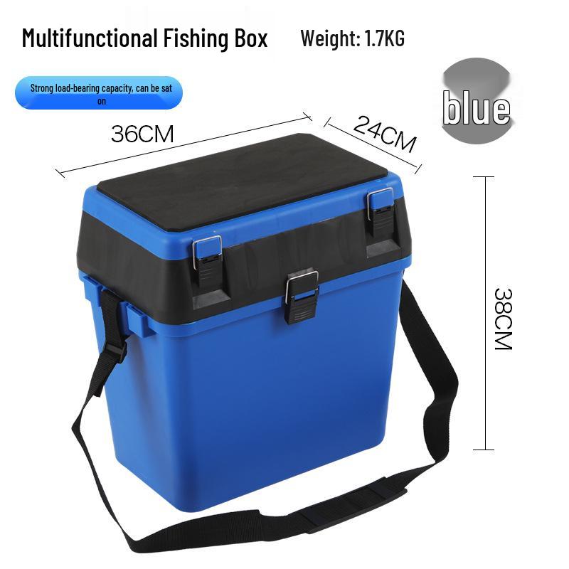 Backpackable Fishing Tackle Box: Seat, Store & Organize Gear