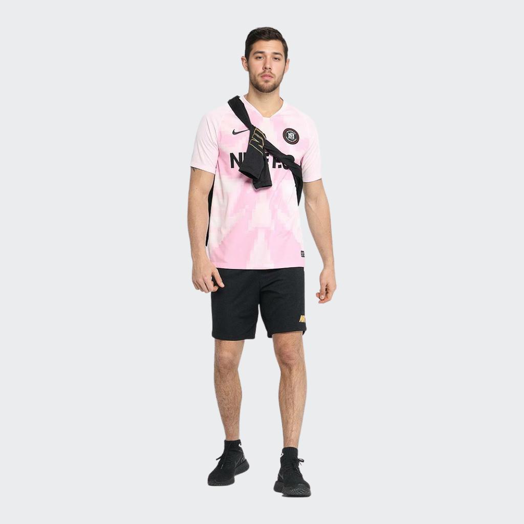 Nike Fc Print Short Sleeve Soccer T-Shirt Men Tops Peach AO0667-663