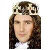 Smiffys Mens Kings Jewelled Crown