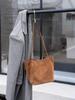2025 Autumn/Winter Women's Genuine Leather Suede Tote - Large Capacity Bucket Bag