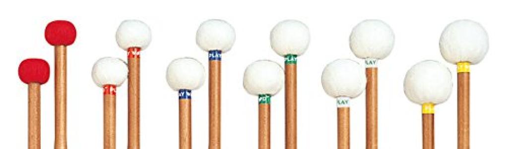 PLAY WOOD Timpani Mallet TCF W Wood Core Medium (MH-W Hard)