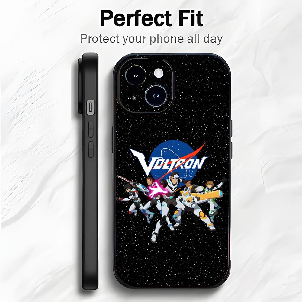

Classic Anime V-Voltron Legendary Defender Phone Case Phone Case Trend Soft Packaging Lightweight For iPhone17 16 15 14 ProMax iphone17air