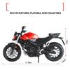 Nový 1/12 Honda CB400F Slitina Model Motocyklu Tlumiče Nesoucí Osvětlení Sběratelská Hračka Auto Dárek pro Dítě