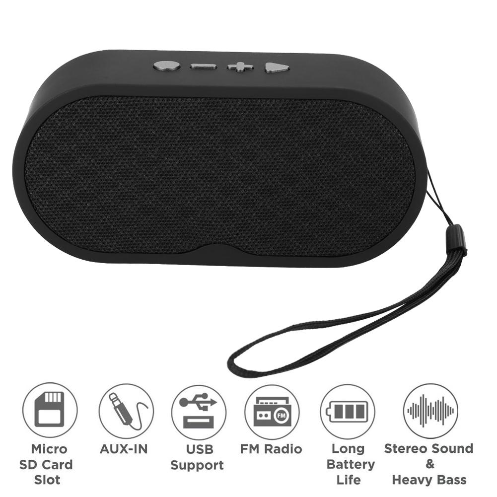 High Quality MultiFunctional Portable Mini Wireless Bluetooth Speaker For Phone(Black)