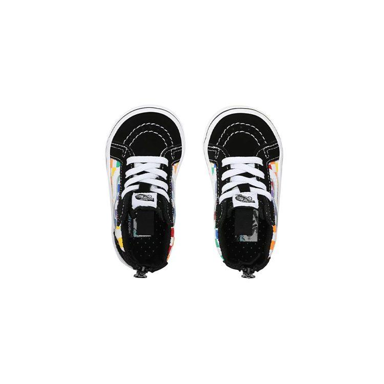 Vans Checkerboard Comfycush SK8 Hi Zip Abrasion Resistant High Top Toddler Shoes Infant And Toddler VN0A4VJNU09