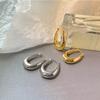 925 Silber Vintage Ovale Ohrringe Für Damen Trendiger Ohrring Schmuck Allergievorbeugend Party Zubehör Geschenk