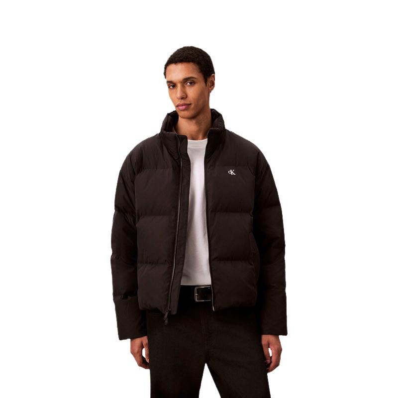 

Calvin Klein Casual Commuter Letter Stand Collar Down Jacket Men Jacket 4RD577G-UB1 L