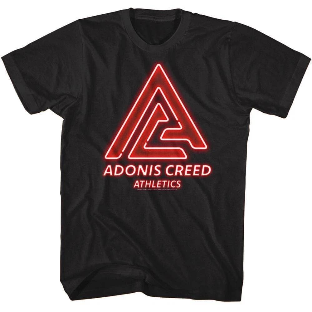 Adonis Creed Athletics Red Neon Logo Men s T Shirt XXXL